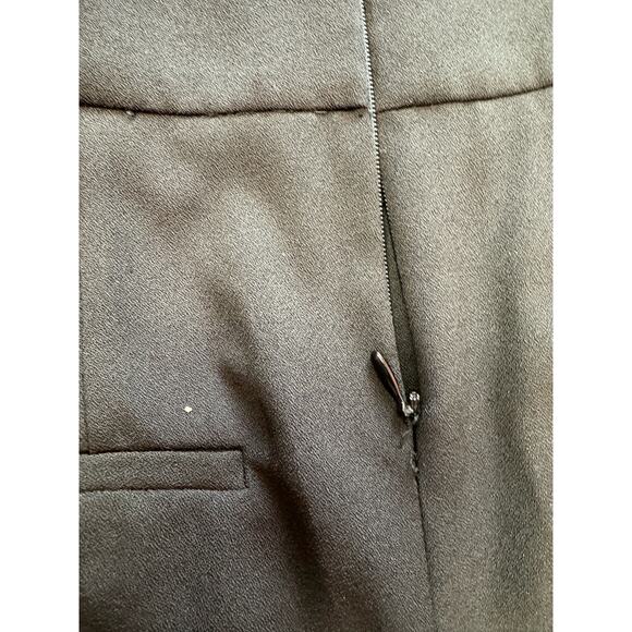 Bebe Jumpsuit Cutout Cropped Wide Leg Black Size 12 - Picture 6 of 8